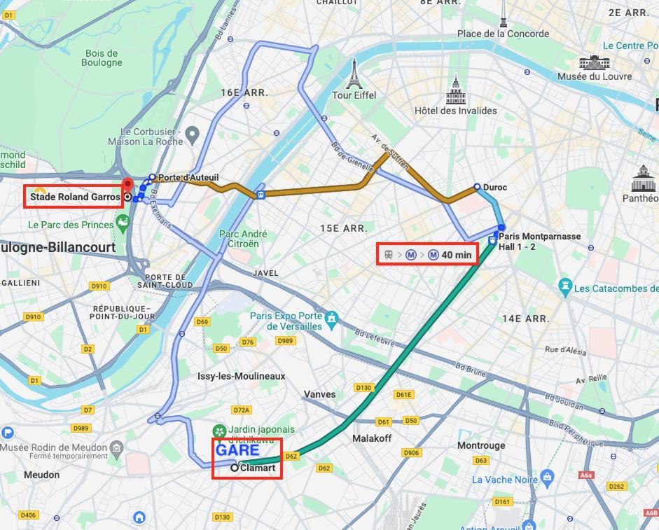 2 Pieces Lumineux Aux Portes De Paris Clamart Ngoại thất bức ảnh