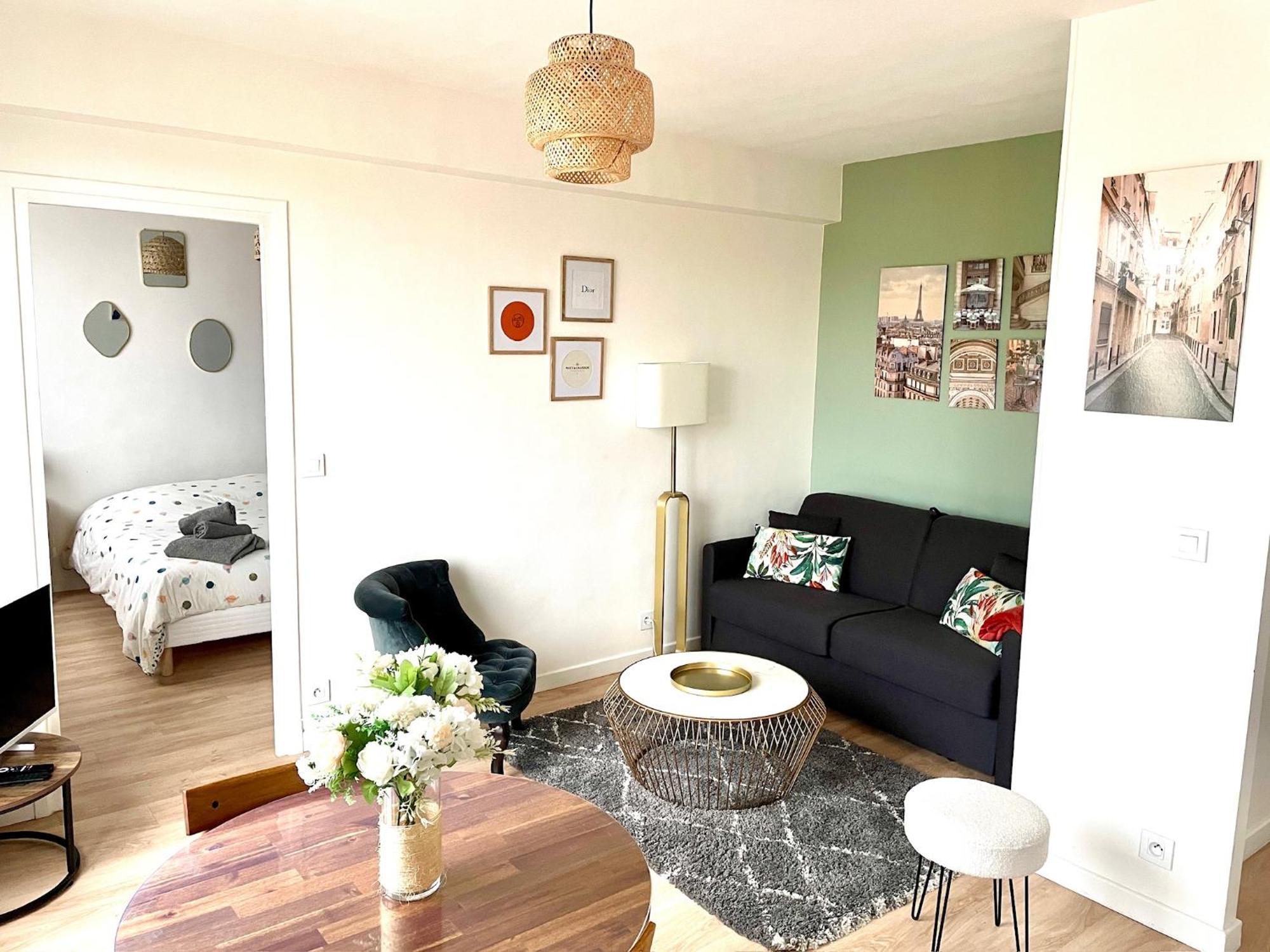 2 Pieces Lumineux Aux Portes De Paris Clamart Ngoại thất bức ảnh